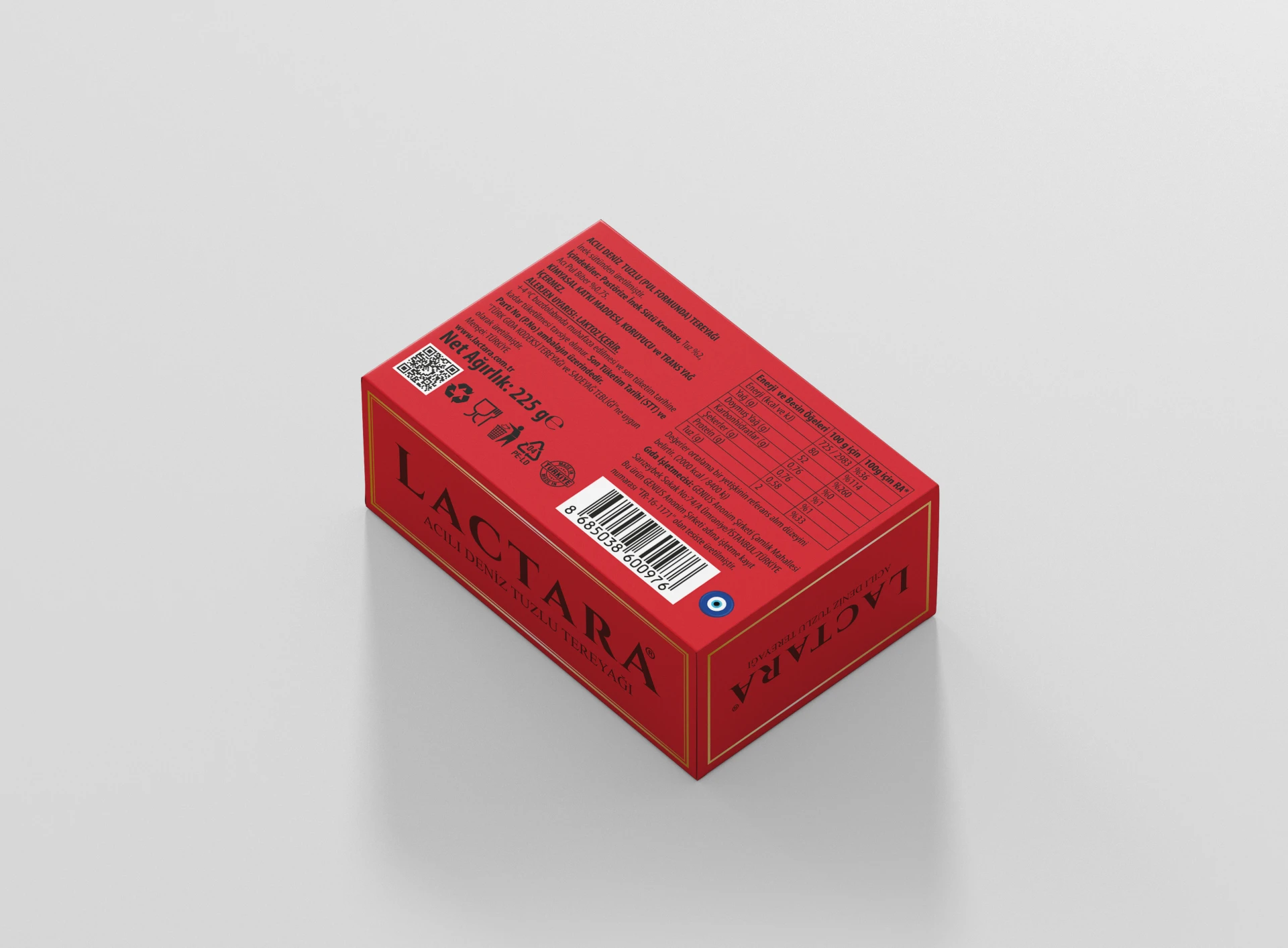 Acılı Deniz Tuzlu Tereyağı