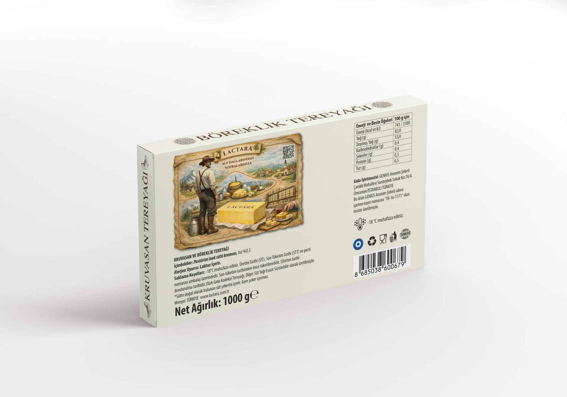 Annelere Özel Kruvasan Tereyağı