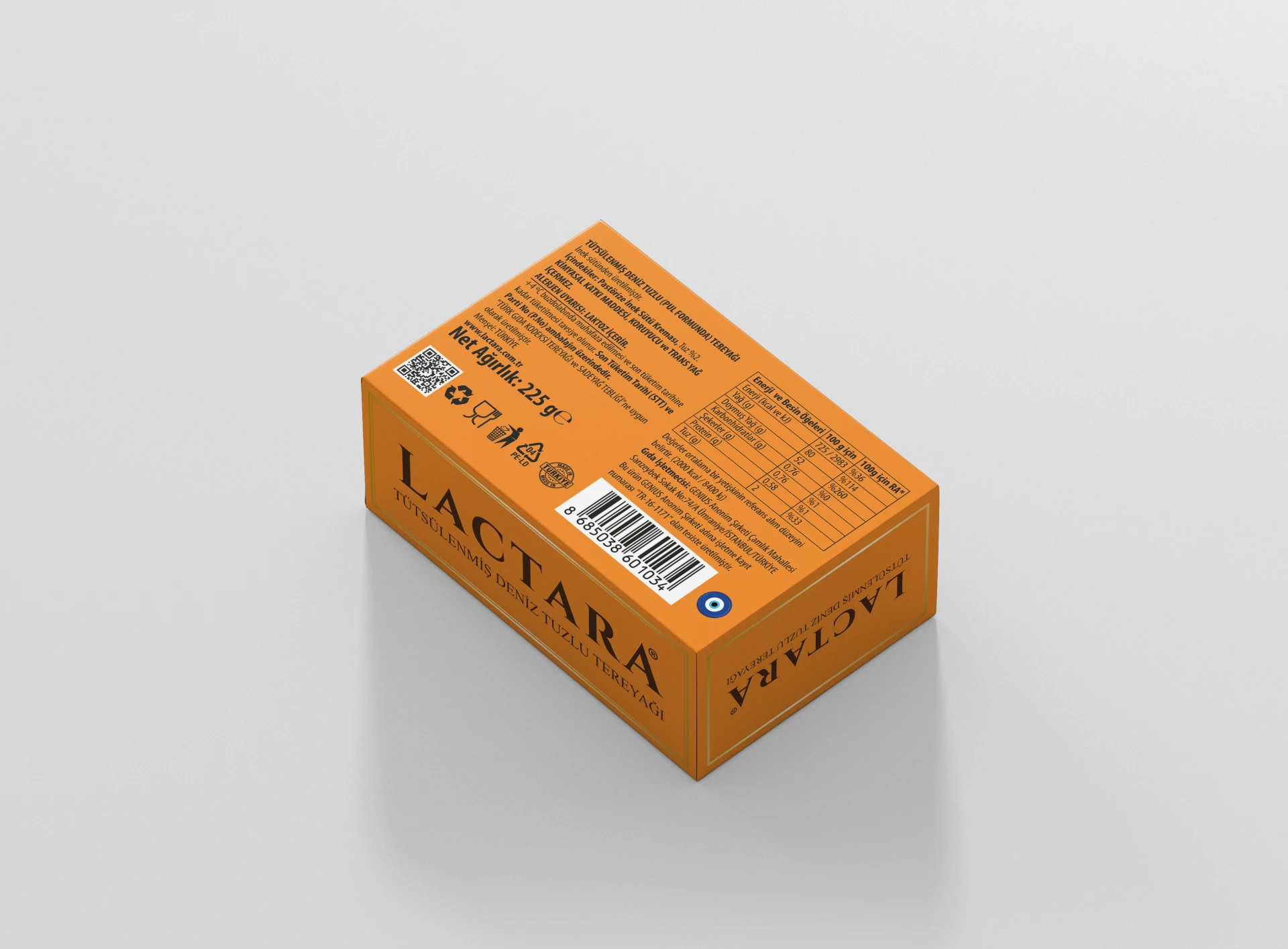 Tütsülenmiş Deniz Tuzlu Tereyağı