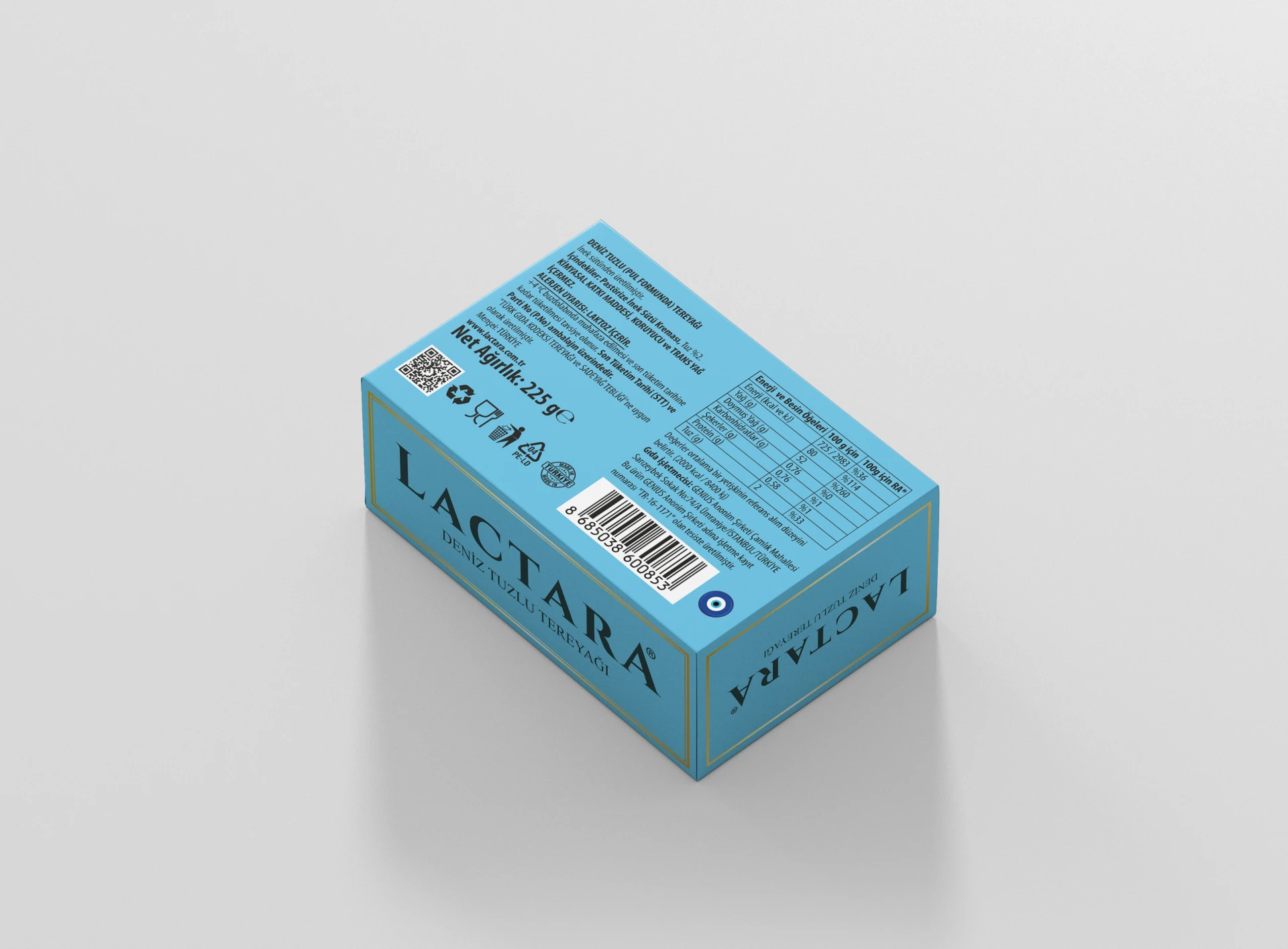 Yaprak Deniz Tuzlu Tereyağı