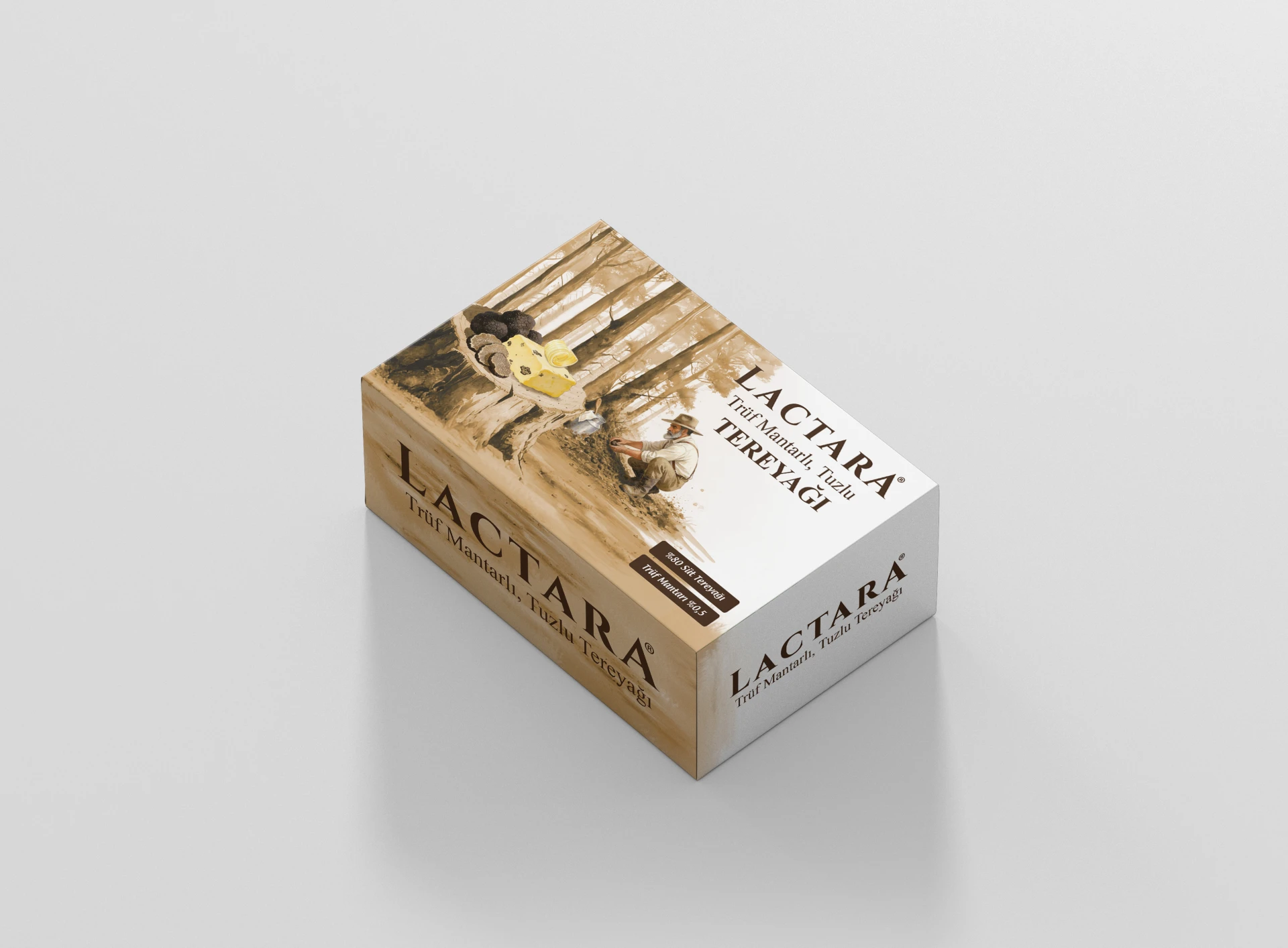 Trüf Mantarlı Tuzlu Tereyağı